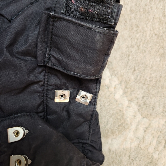 Black Cargo Snow Pants Sport Essentials sz 6 - Picture 4 of 11